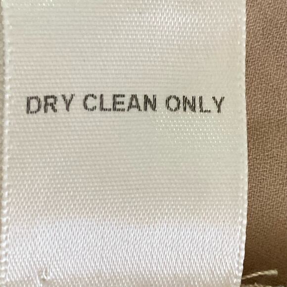 Greylin Cream Lace Overlay Sleeveless Shirt Dress Sheath Size M Wedding Guest - Picture 9 of 9